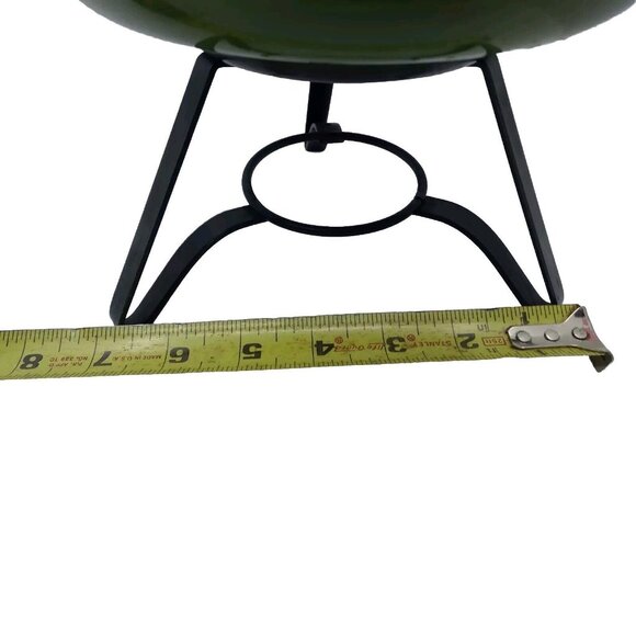 Vtg. MCM Fondue Pot Avocado Green Japan With Chantal Marked Lid READ Description - Picture 15 of 16